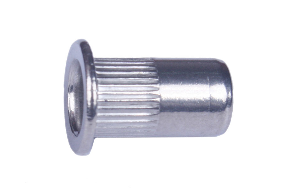 平圓頭豎紋鉚螺母